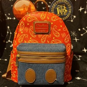 Disney Parks 50th Anniversary Big Thunder Mountain Loungefly Backpack